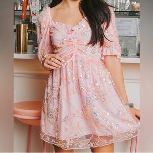 Pink Sequin BUDDY LOVE Dress!!